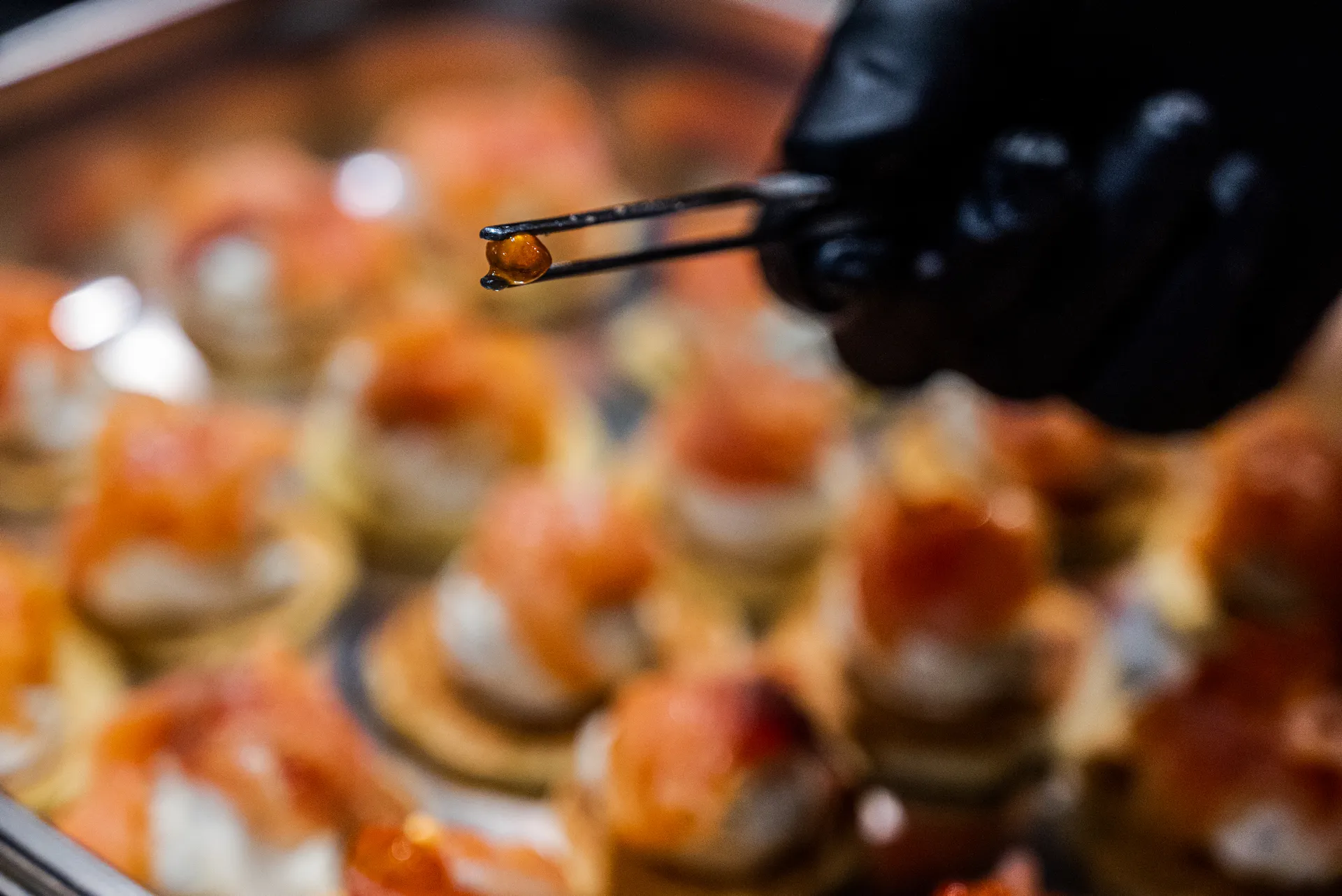 Blini σολομού Blini σολομού