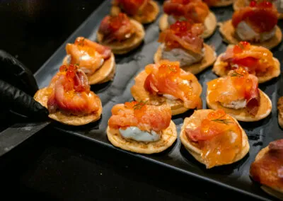 Blini σολομού