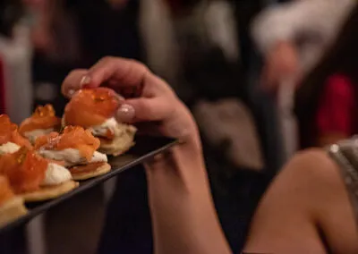 Blini σολομού